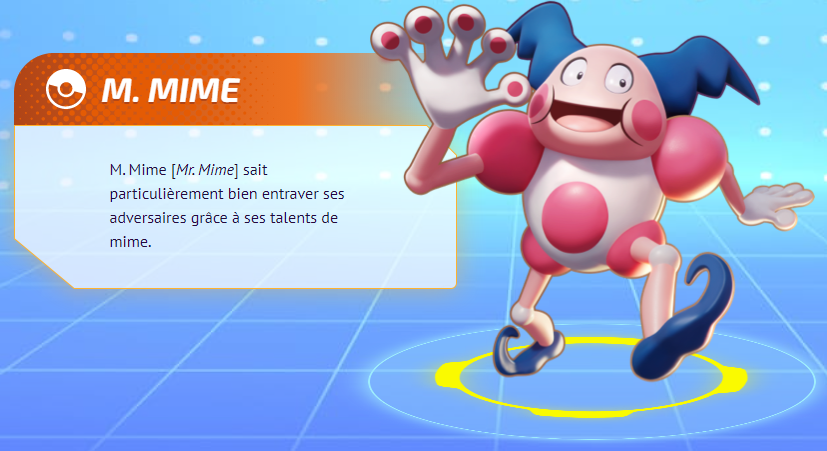 M. Mime Pokemon Unite, meilleurs build, moves et objets