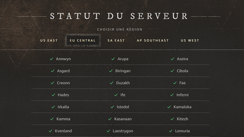 New World server status, comment connaître l’état des serveurs ?