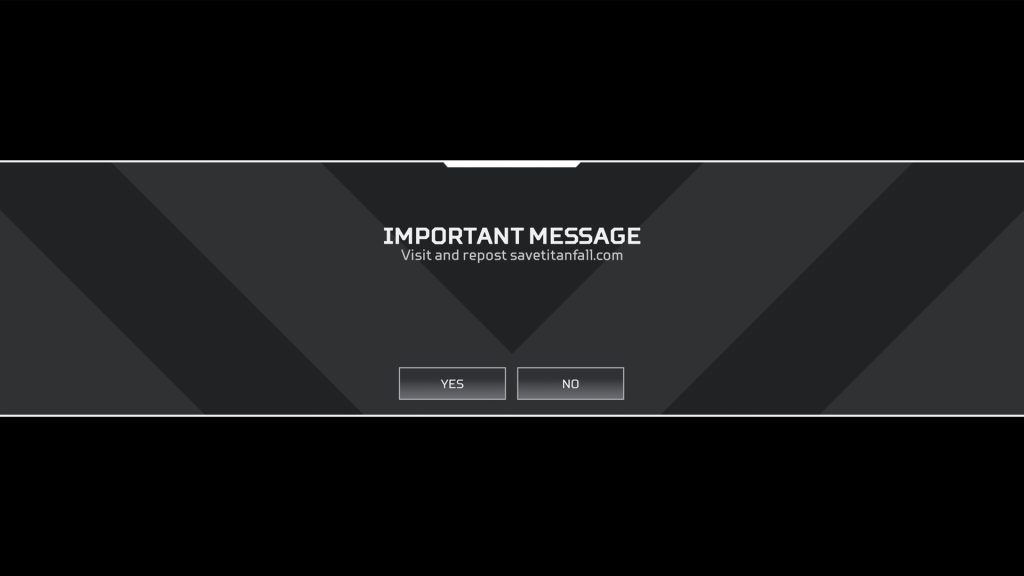 Save Titanfall Apex hack, des joueurs veulent sauver le jeu