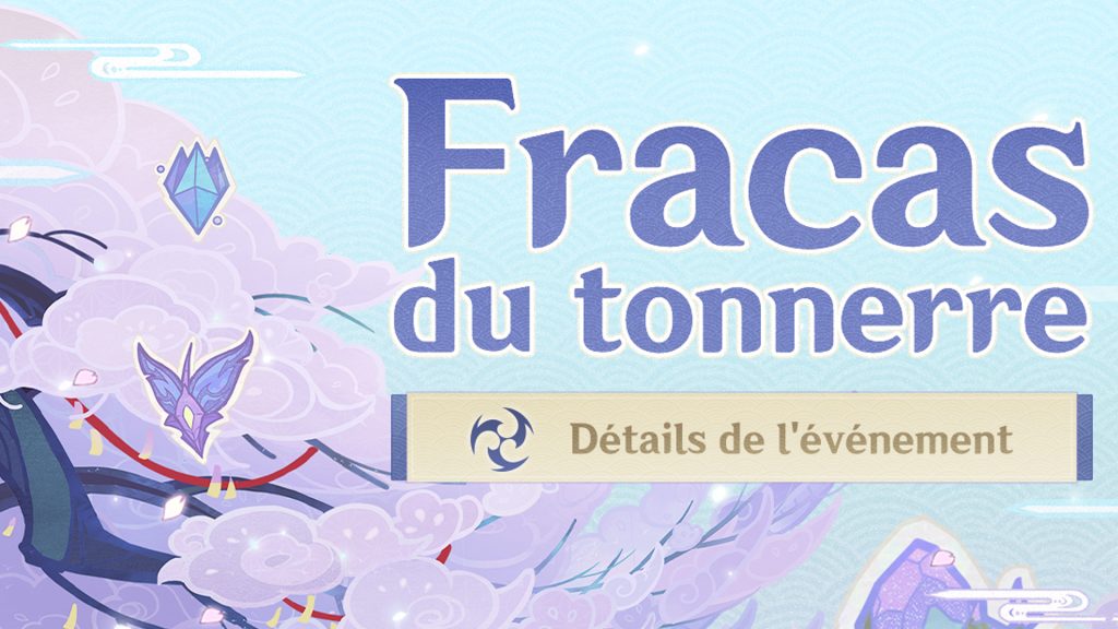 Fracas du tonnerre Genshin Impact, comment participer à l’événement ?