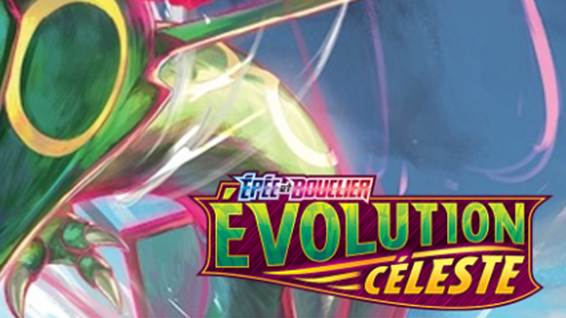 Evolution Céleste Pokémon, liste des cartes