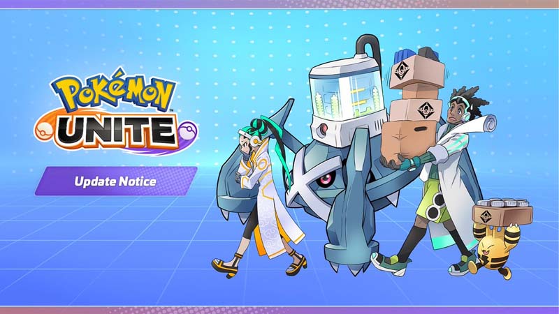 Mise à jour Pokemon Unite, patch note du 8 septembre 2021
