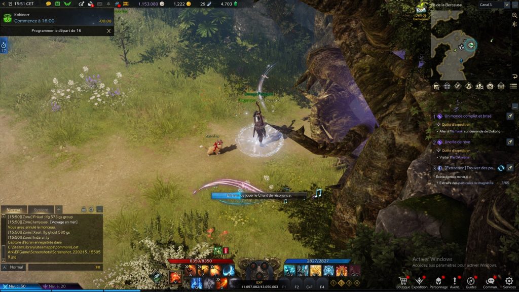 Menuet de la Forêt Lost Ark, comment l’obtenir sur Lullaby Island ?