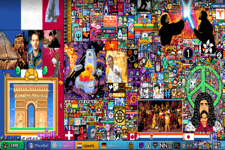 Reddit War de Kameto sur Twitch, qu’est-ce que la guerre des pixels sur Reddit ?