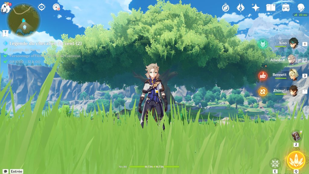 Hors de la toile dans l’objectif Genshin Impact, comment prendre les photos ?