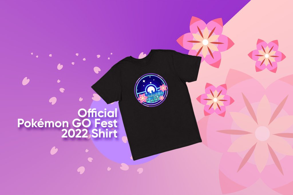 Le t-shirt Pokémon GO Fest 2022 officiel est disponible