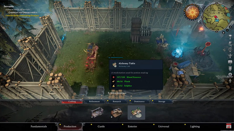 Table d’alchimie V Rising, comment le débloquer ?