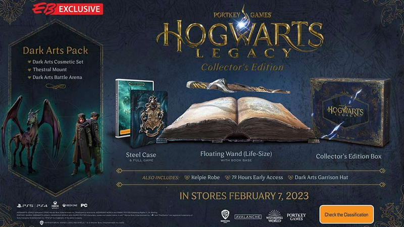 Que contiennent les éditions Collector et Deluxe d’Hogwarts Legacy, et pour quel prix ?