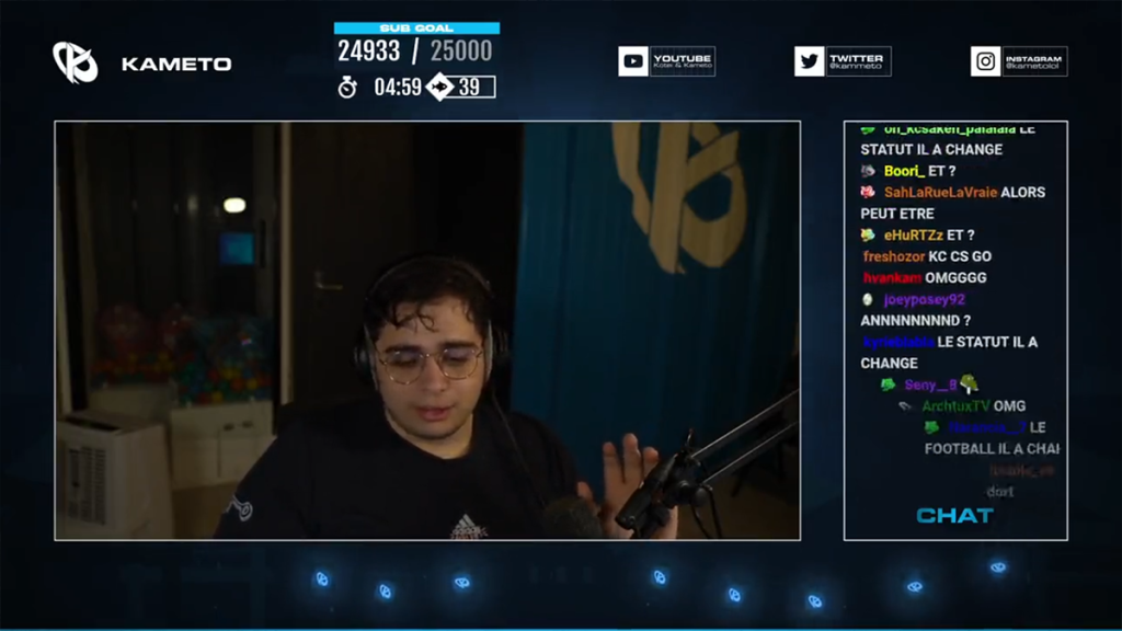 La KCorp pourrait arriver sur CSGO, Kameto s’exprime à ce sujet