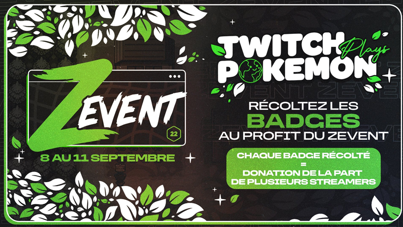 Twitch Plays Pokemon au Zevent 2022, c’est quoi ?