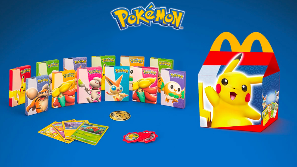 Les cartes Pokémon bientôt de retour dans le Happy Meal chez McDonald’s ?