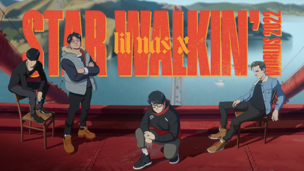 Découvrez la musique des Worlds 2022, STAR WALKIN’ de Lil Nas X
