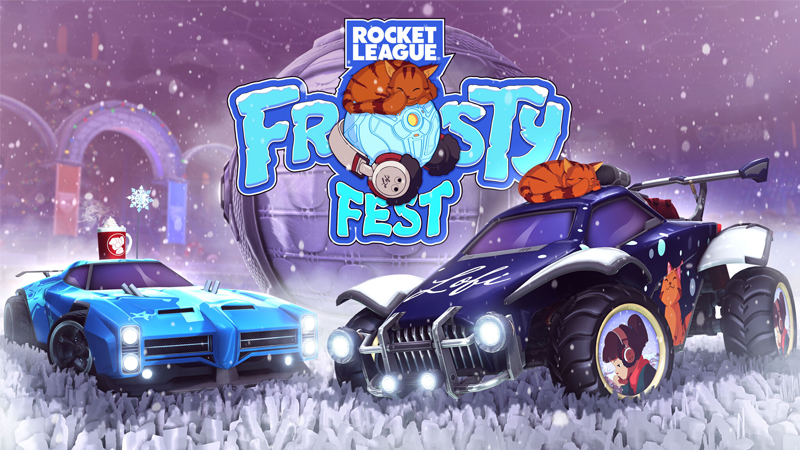 Frosty Fest Rocket League, récompenses de l’événement de noël 2022