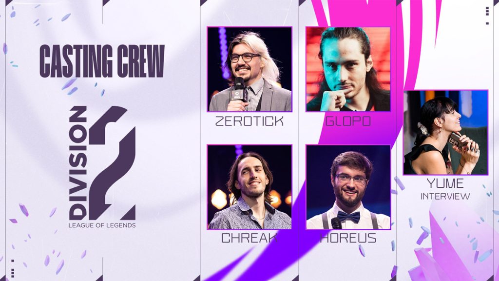 LoL : OTP annonce leur casting crew pour la Div2