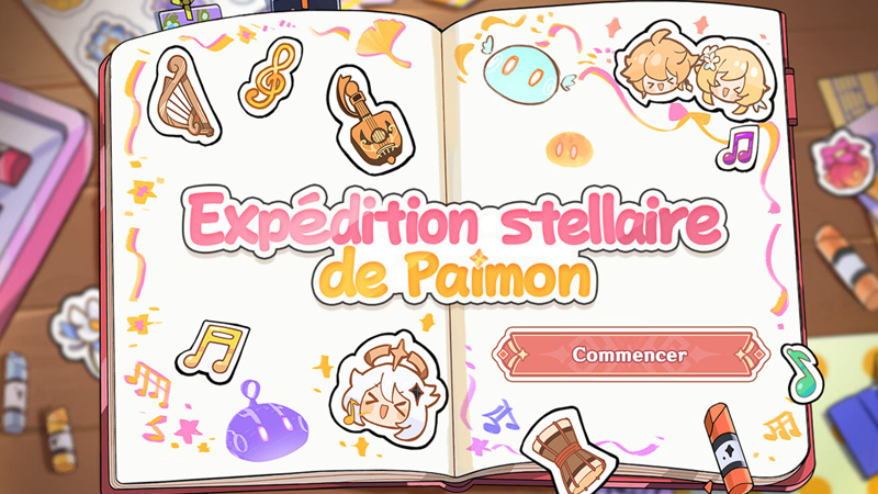 Expedition stellaire de Paimon, comment participer à l’event web Genshin Impact ?