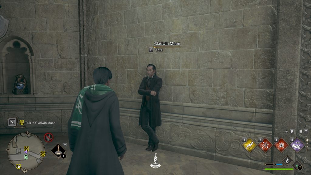 Gladwin Moon Hogwarts Legacy, où trouver le concierge pour les lunes ?