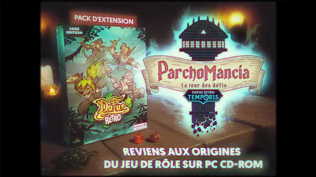 Date de sortie Dofus Temporis Retro 2, quand sort le jeu de l’univers Parchomancia ?