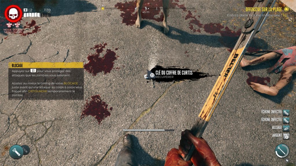Cle du coffre de Curtis Dead Island 2, comment l’avoir ?