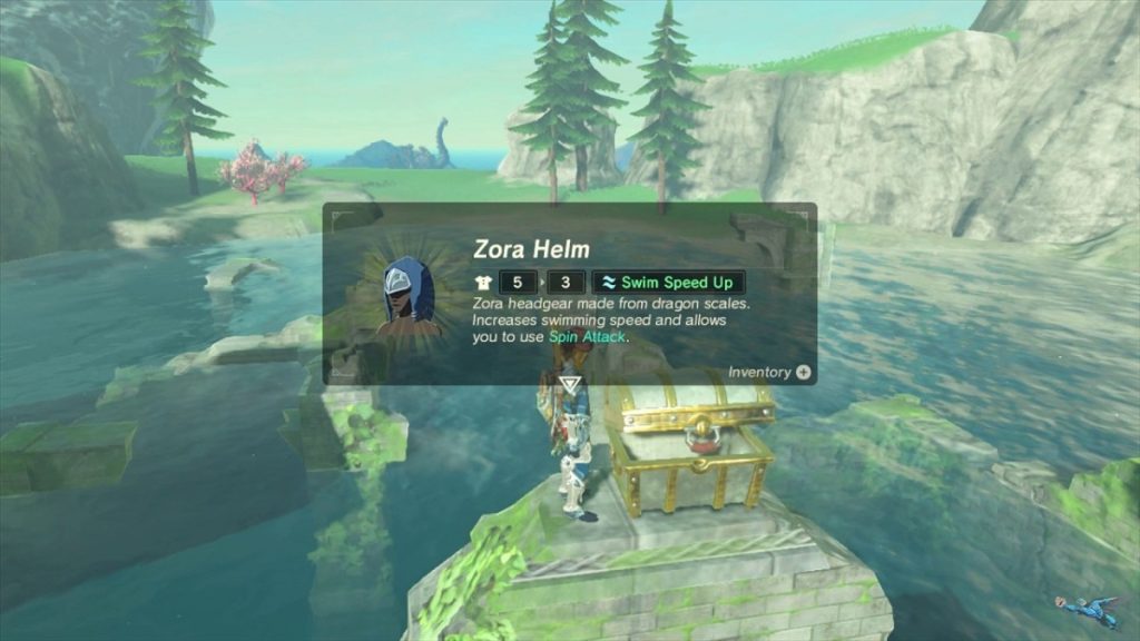 Casque Zora Zelda: Tears of the Kingdom, emplacement et comment l’obtenir ?