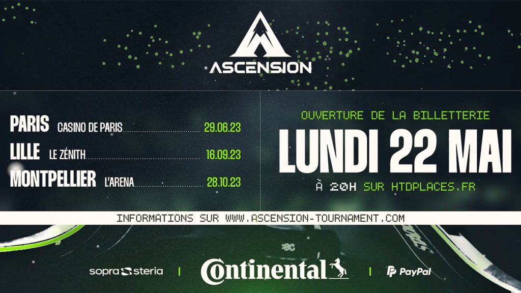 Ascension 2023, dates, cashprize, trailer, jeu, toutes les infos sur l’événement de ZeratoR