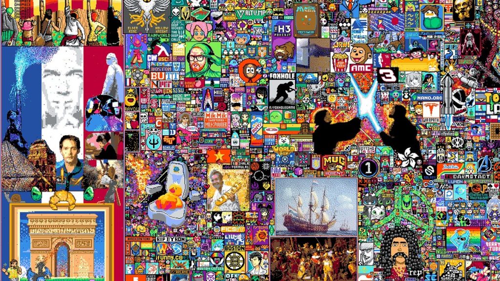 Reddit Pixel War 2023 comment participer et mettre un pixel sur la toile ?