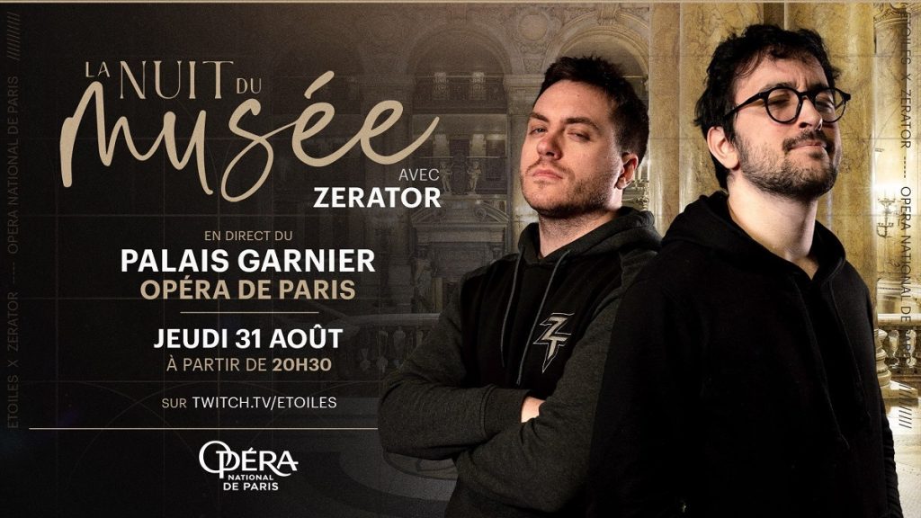 La Nuit du Musée revient avec Etoiles et Zerator à l’Opéra de Paris ! Toutes les infos