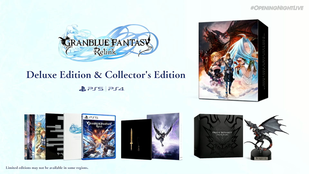 Granblue Fantasy Relink : Toutes les infos concernant l’édition collector du jeu