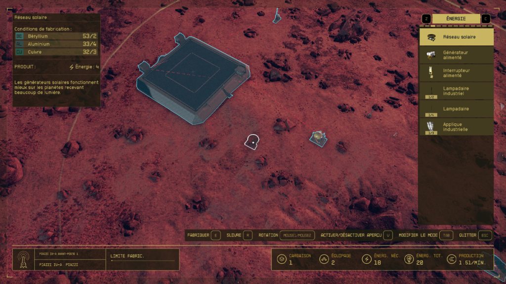 Avant Poste Starfield : comment en construire un sur une planète ?