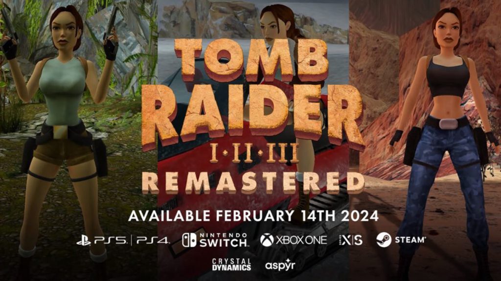 Tomb Raider Switch date de sortie, quand sort le remaster des trois premiers jeux sur PC, PlayStation et Xbox ?