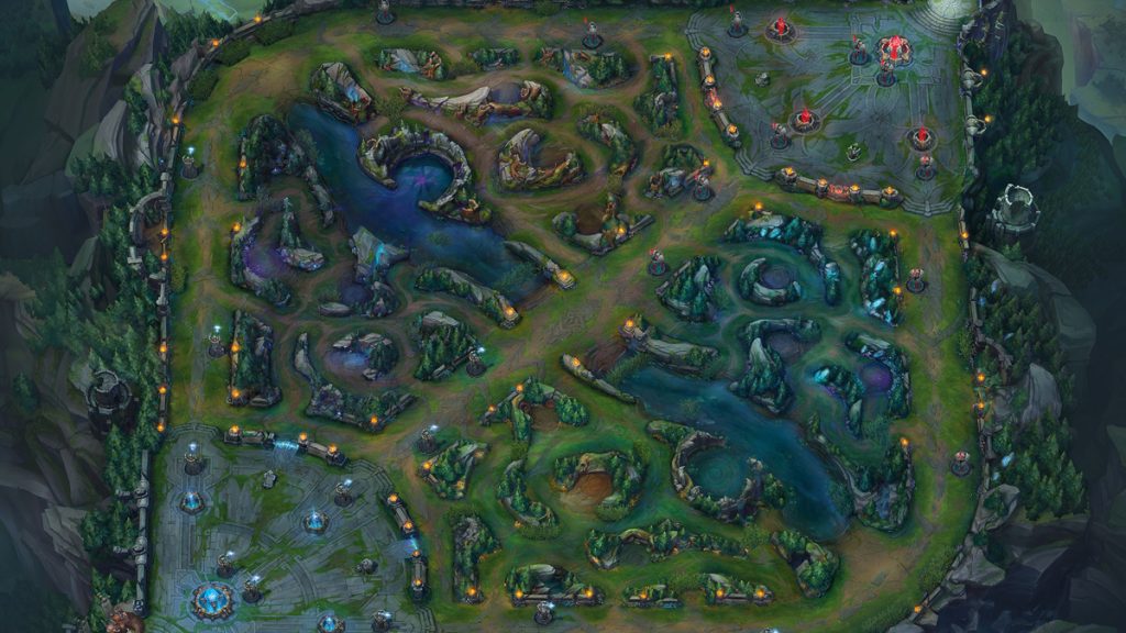 LoL : La nouvelle map de la Faille de l’Invocateur aurait fuité avec des changements sur le Nashor