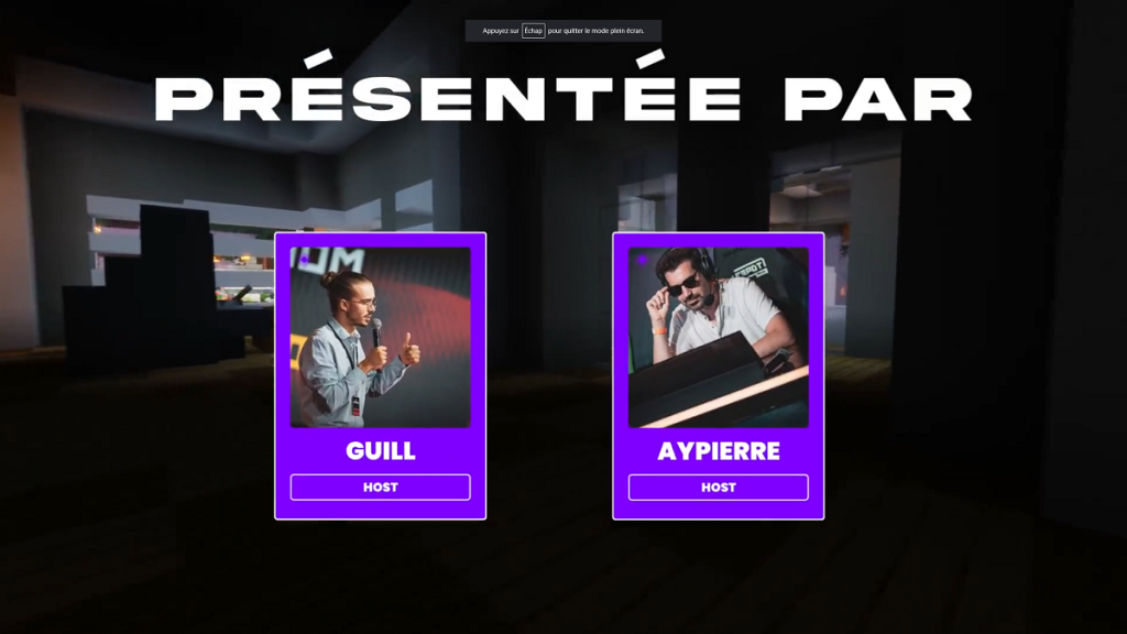 Pixel Show : TheGuill84 et Aypierre vous invite pour une émission Minecraft sur Twitch ! Toutes les infos