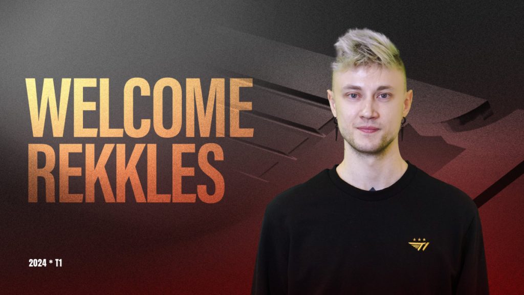 Rekkles rejoint T1 Academy pour le LCK Challengers pour l’année 2024 en temps que support !