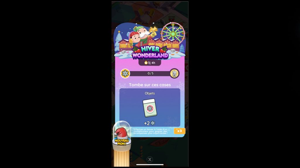 Hiver Wonderland Monopoly GO, paliers, récompenses et durée pour l’événement de décembre 2023