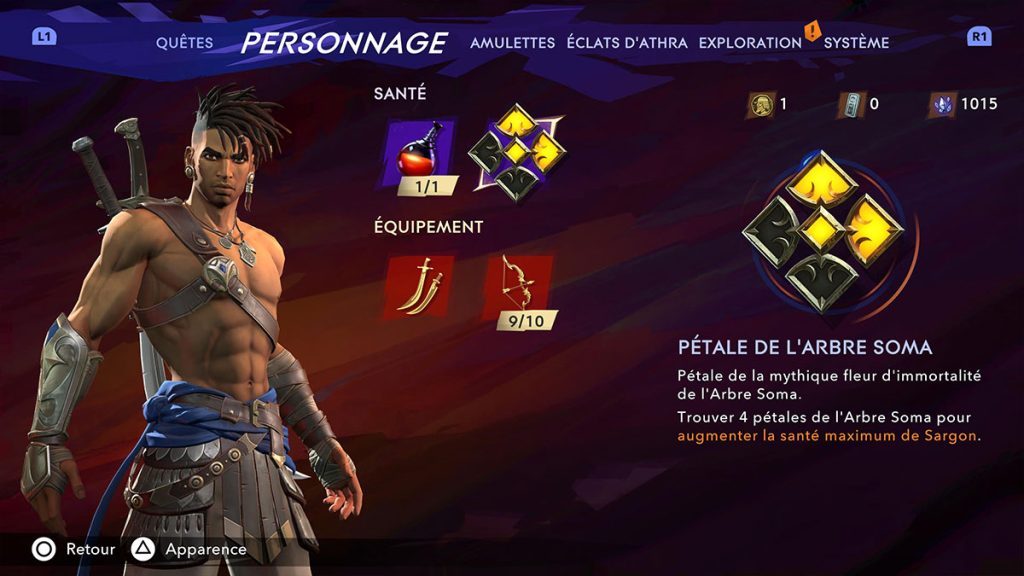 Santé max Prince of Persia The Lost Crown, comment l’augmenter et où trouver les Pétales de l’Arbre Soma ?