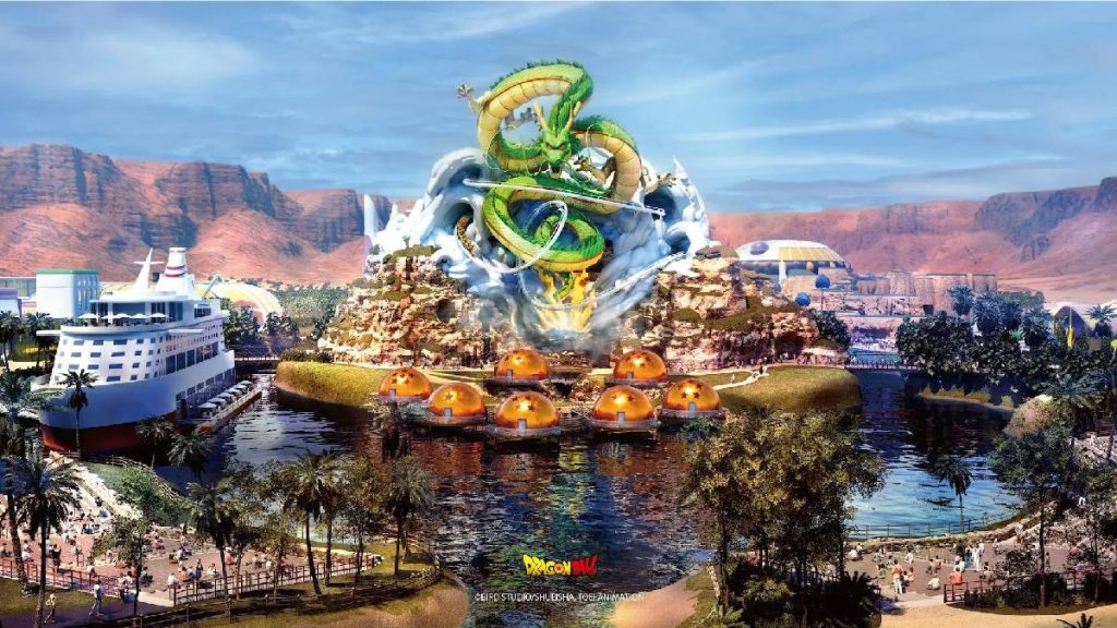 Dragon Ball : Un parc d’attraction géant sur le thème Dragon Ball en construction en Arabie Saoudite !