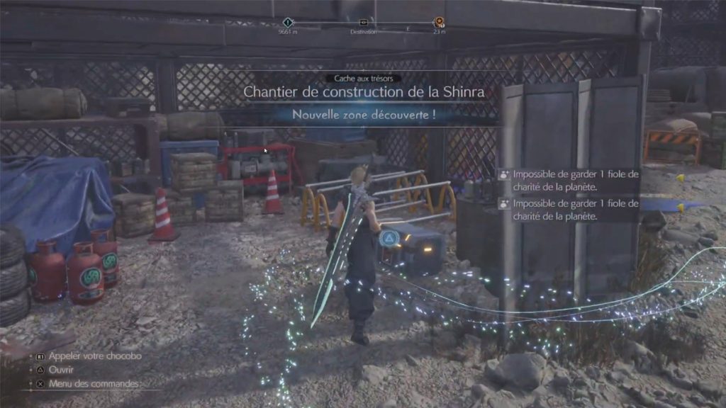 Cache aux trésors Chantier de construction de la Shinra FF7 Rebirth : où trouver les coffres dans la région de Junon ?