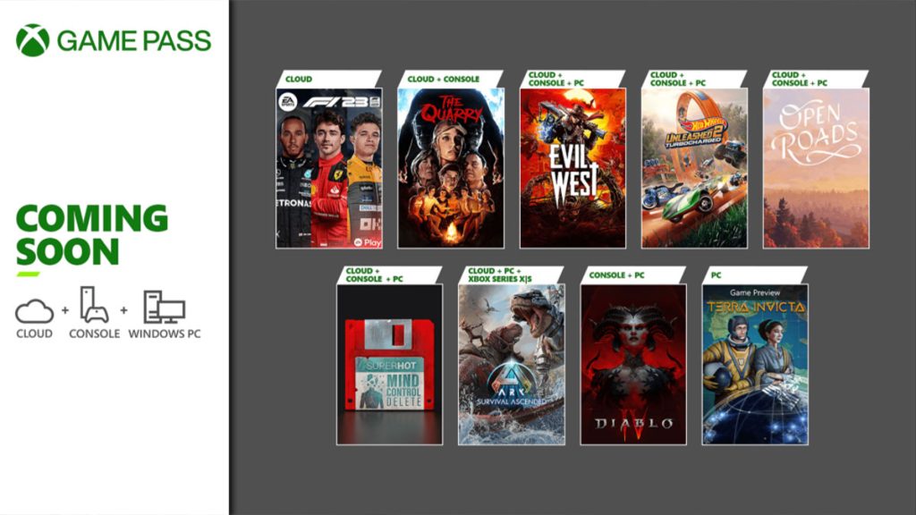 Nouveautés Xbox Game Pass avec Diablo 4, The Quarry et d’autres immanquables !