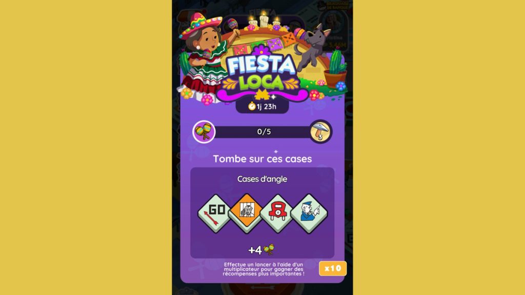 Fiesta Loca Monopoly GO, paliers, récompenses et durée pour l’événement de mai 2024