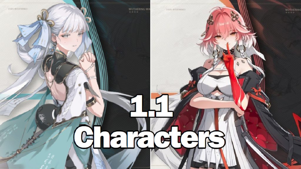Wuthering Waves 1.1 characters : Jinshi et Changli débarquent prochainement !