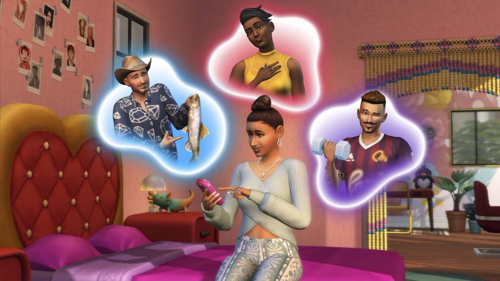 Les Sims 4 : le polyamour arrive dans le prochain pack d’extension Amour Fou