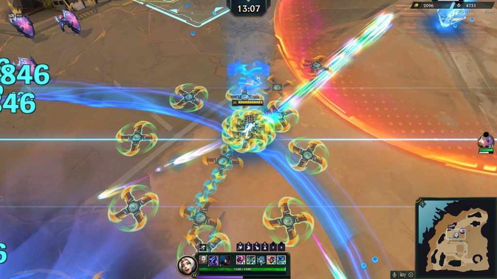 Radiant Field (Champ de rayonnement) Swarm : effets et améliorations, que vaut cette optimisation sur LoL ?