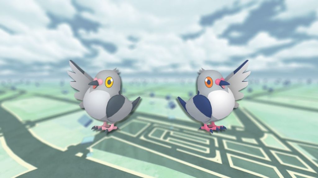 Poichigeon : Shiny et bonus de l’Heure Vedette sur Pokémon Go