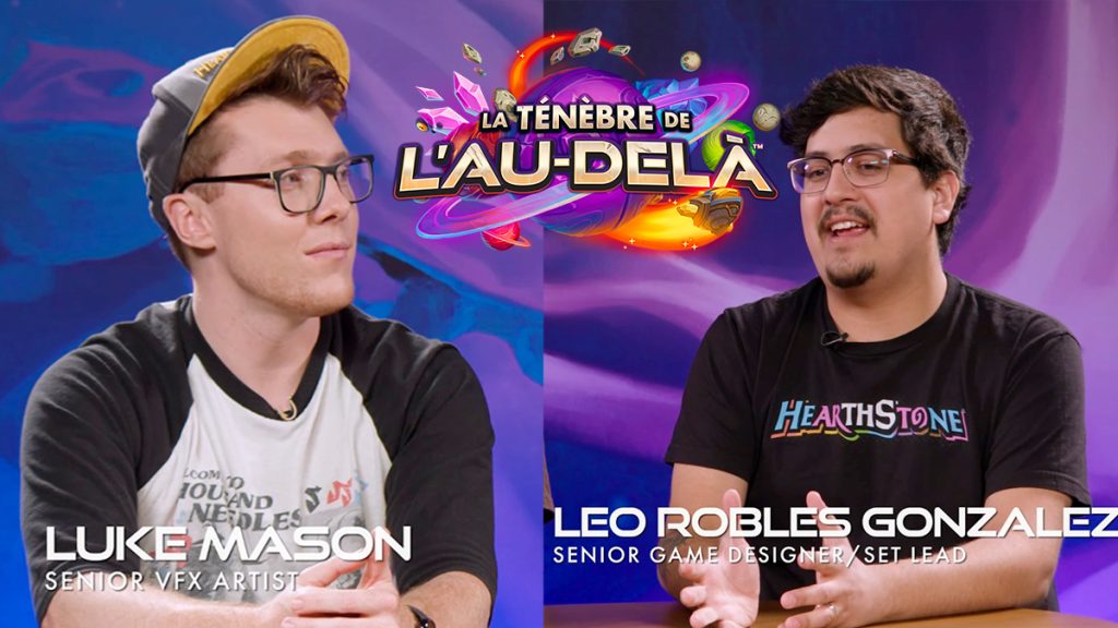 Hearthstone : « Parce que c’est cool ! » Découvrez la nouvelle extension avec les développeurs de La Ténèbre de l’Au-delà ! Interview de Leo Robles Gonzales et Luke Mason