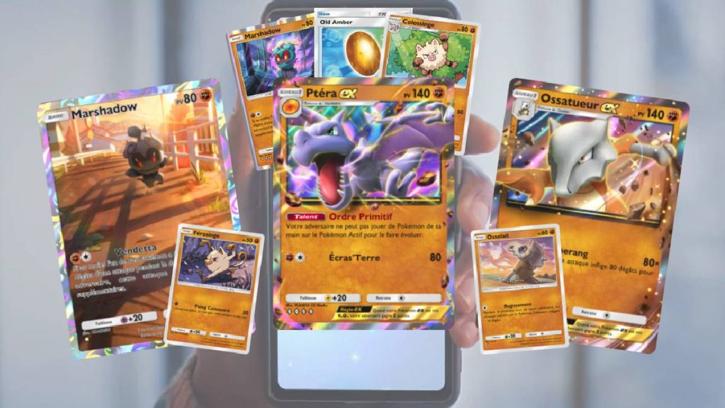 Les meilleurs decks Combat sur Pokémon TCG Pocket : Ptéra EX, Marshadow, Ossatueur EX