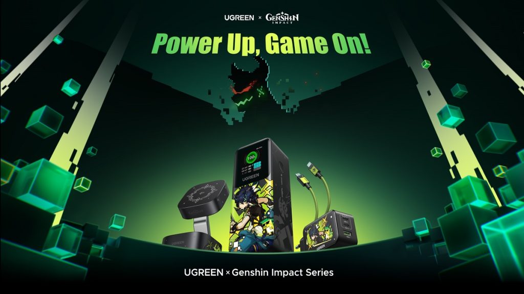 UGREEN x Genshin Impact : des accessoires aux couleurs de Kinich ! Charge tes appareils avec style et tente d’obtenir une box exclusive