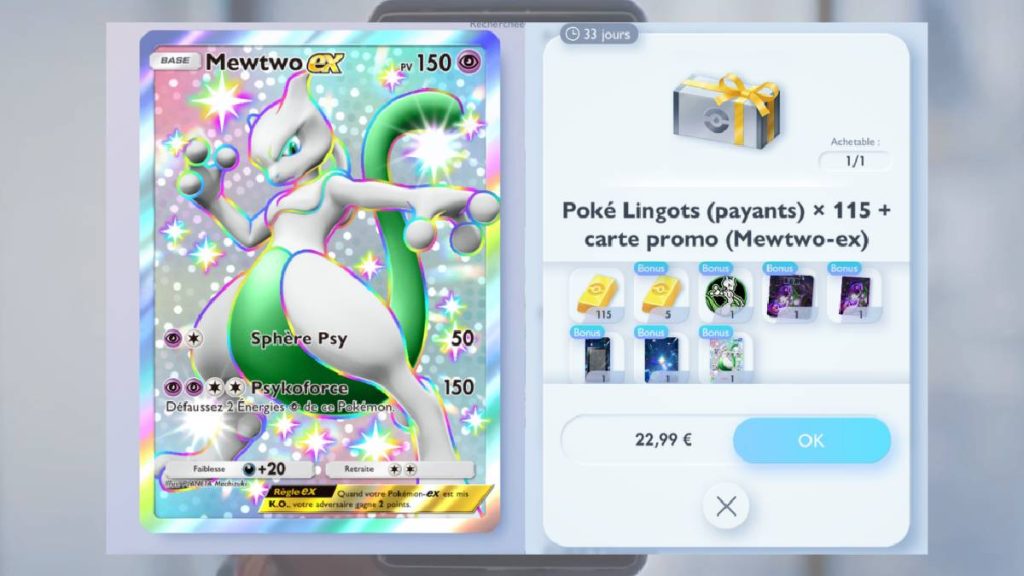 Comment avoir la carte Mewtwo EX Shiny dans Pokémon TCG Pocket ?