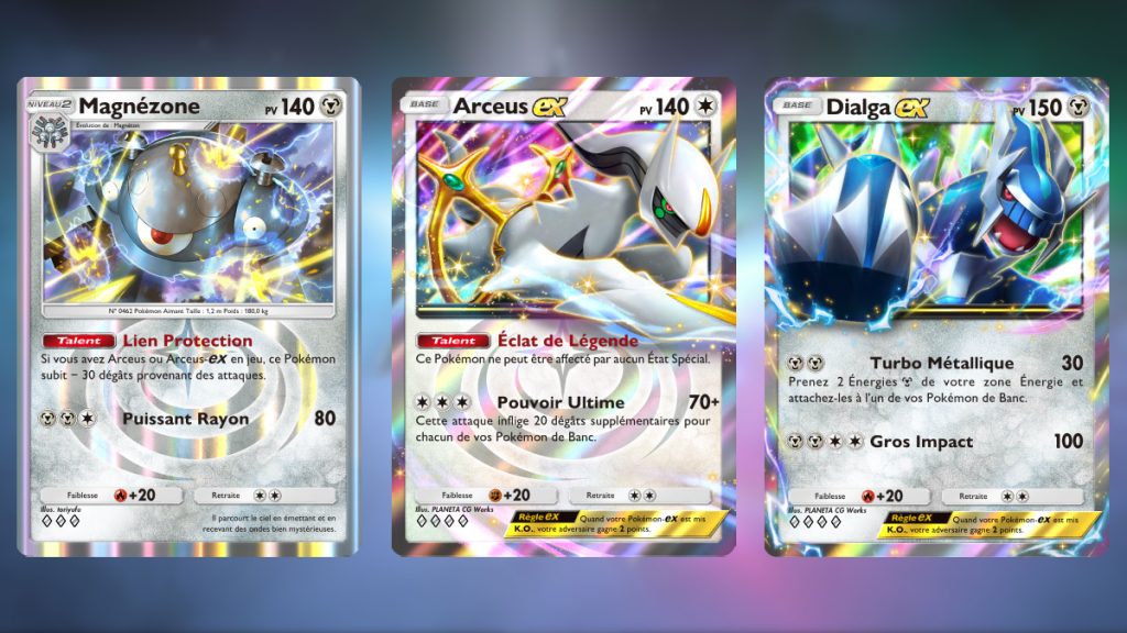 Les meilleurs decks Acier sur Pokémon TCG Pocket : Tarinorme EX, Melmetal, Dialga EX …