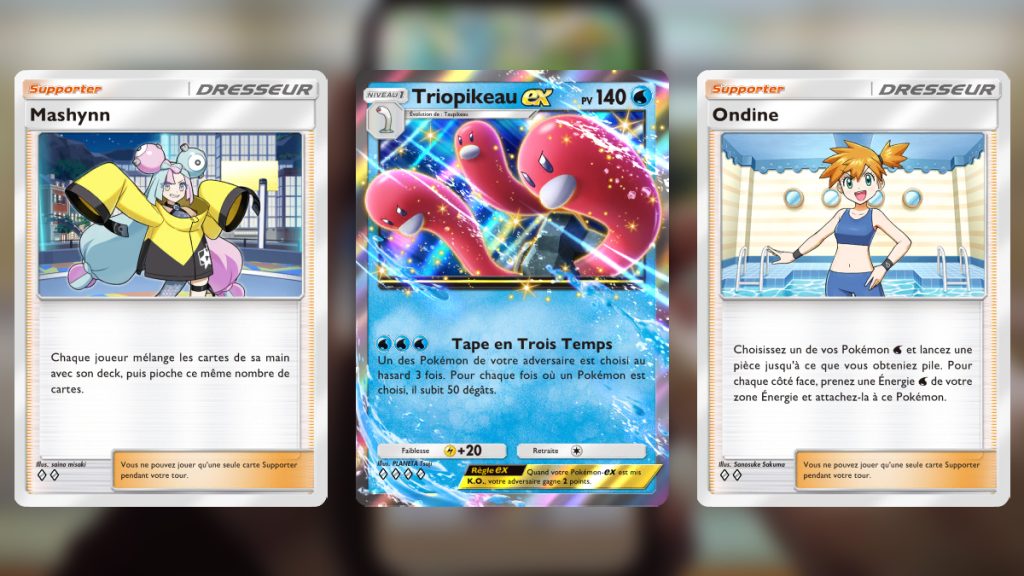 Deck Triopikeau EX sur Pokémon JCC Pocket : liste de toutes les cartes