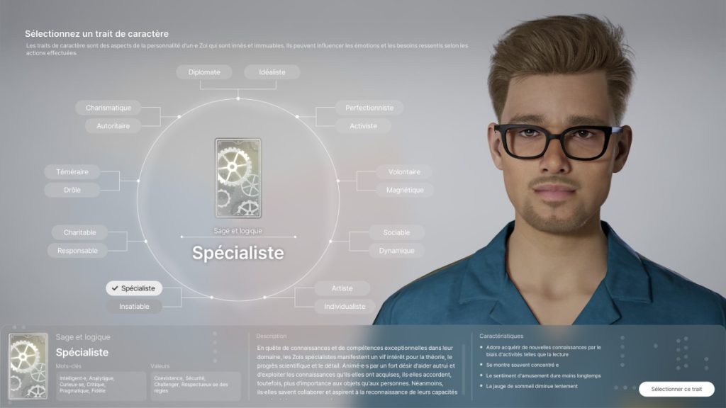 InZOI : Quel trait de caractère choisir pour son Zoi ? La liste complète