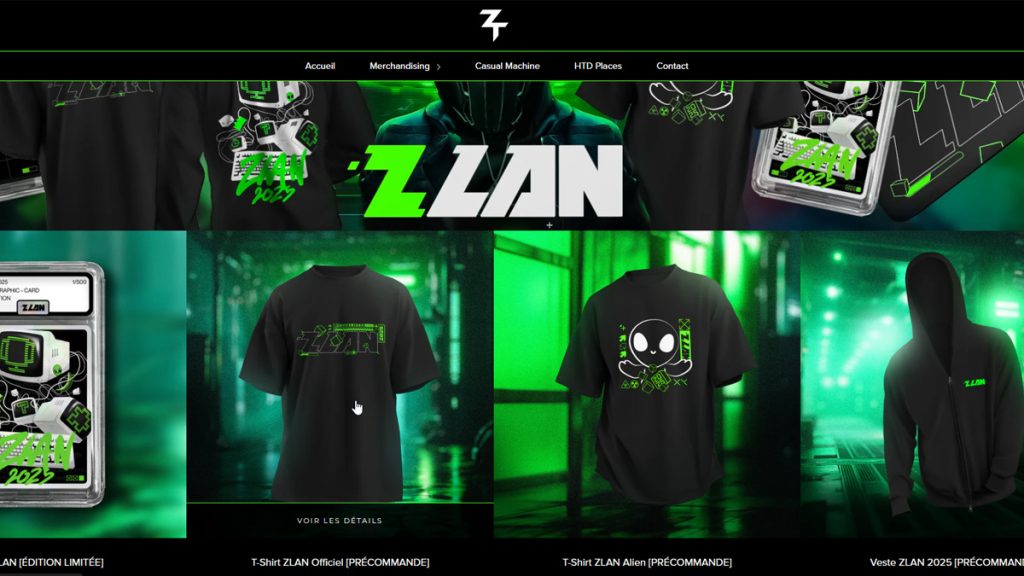ZLAN Boutique : Achetez votre tshirt de l’édition 2025 avant qu’il ne soit trop tard !